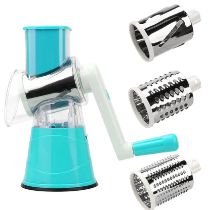 Quick manual vegetable dicer set