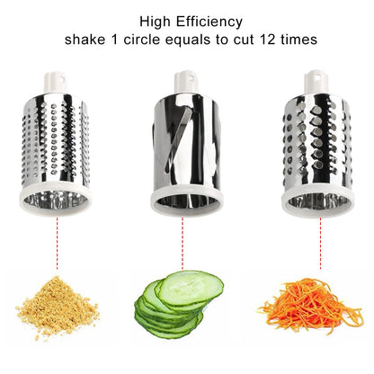 Quick manual vegetable dicer set