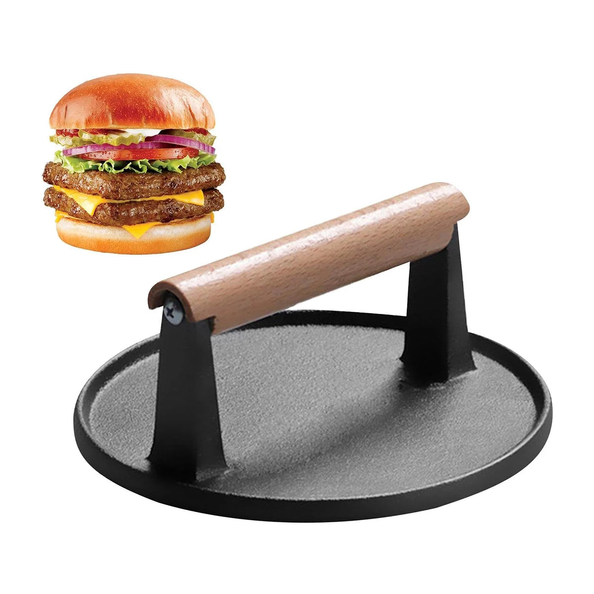 cash iron smash burger press